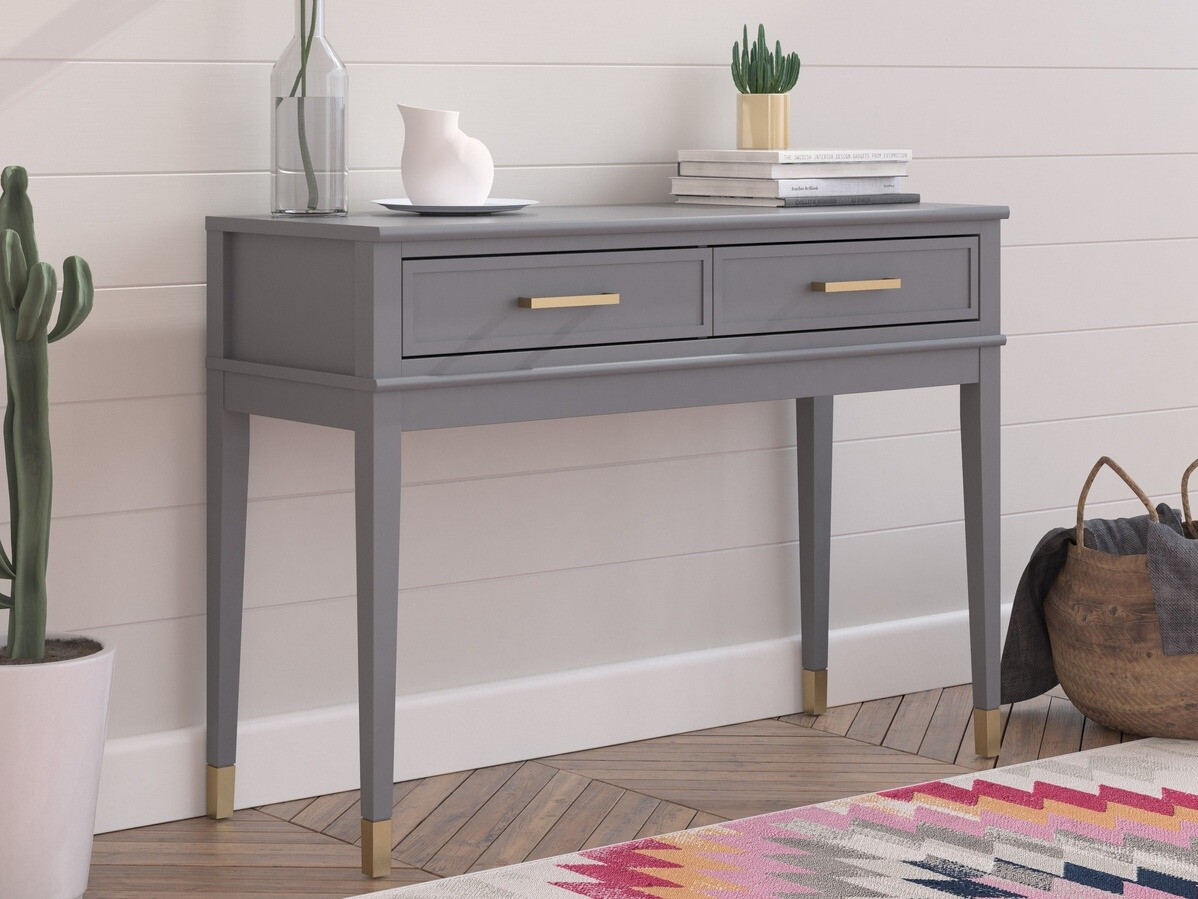 Konzolni stolić CosmoLiving by Cosmopolitan Belromu 106 (Grafit)