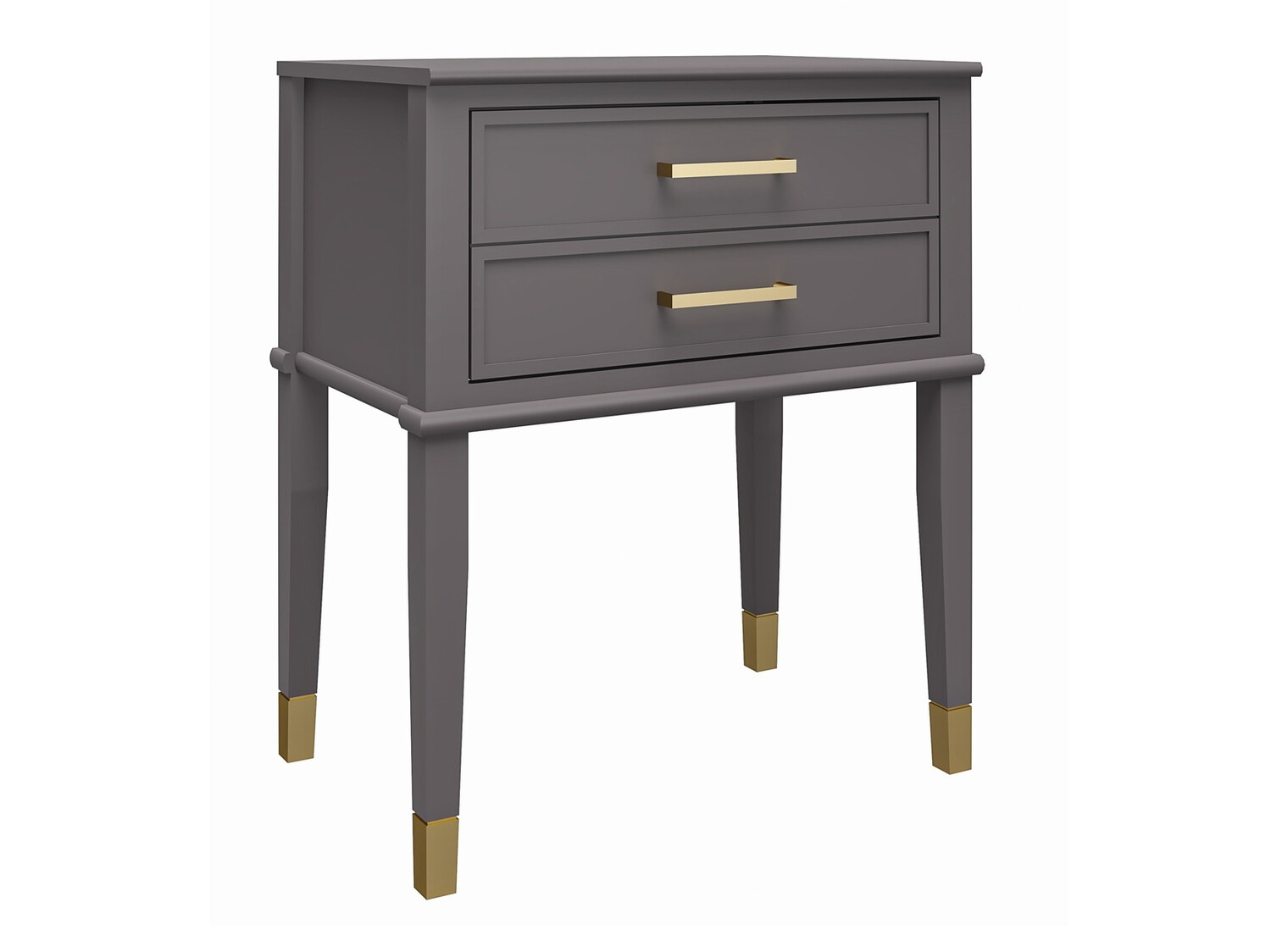 Noćni ormarić CosmoLiving by Cosmopolitan Belromu 104 (Grafit)