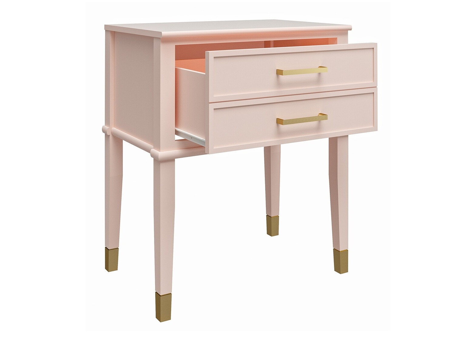 Noćni ormarić CosmoLiving by Cosmopolitan Belromu 104 (Ružičasta)