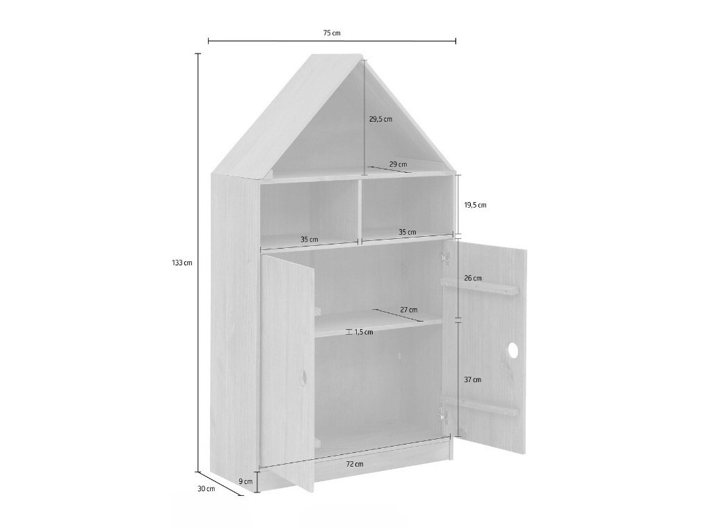 Ormarić Ruvfiva 117 (Bor)