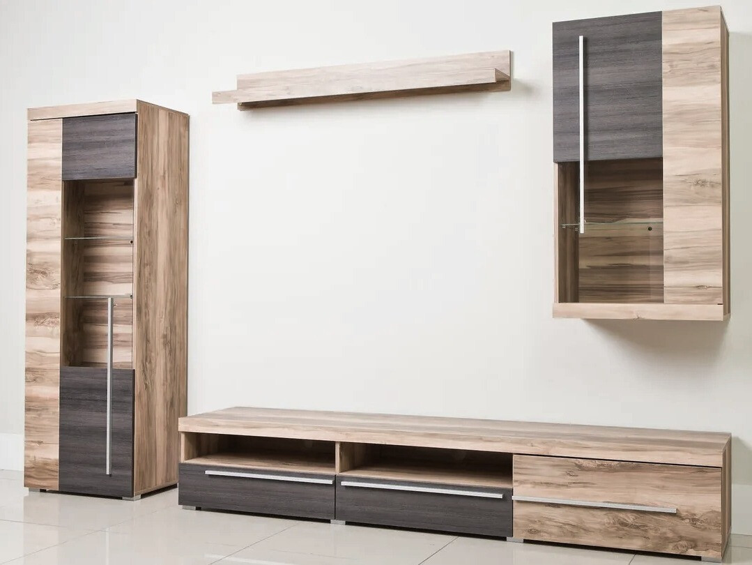 Set za dnevni boravak Sorciro 105 (Orah + Tamni hrast)