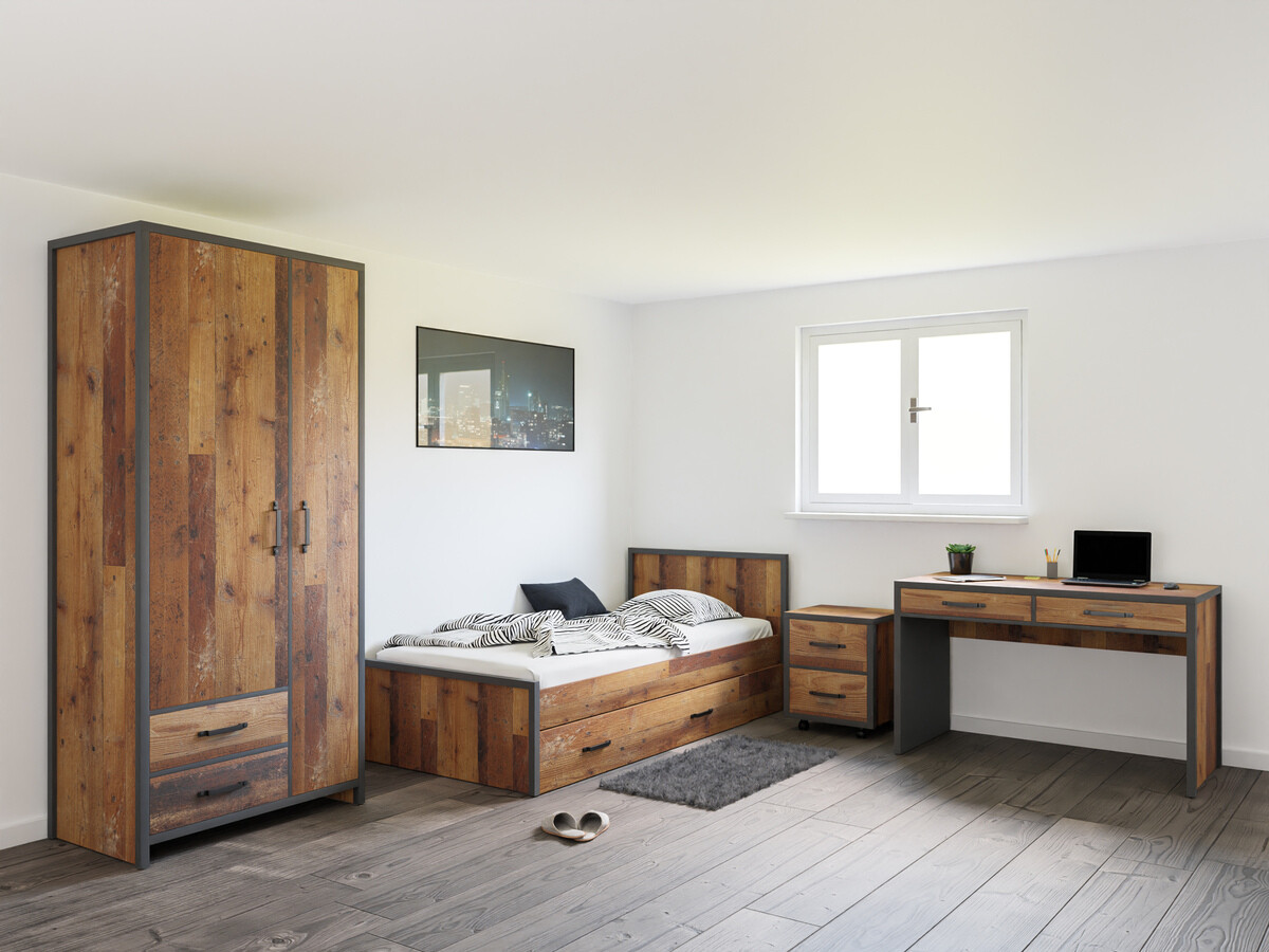 Set namještaja Belsera 111 (Smeđa + Siva Matera)