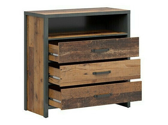 Set namještaja Belsera 113 (Smeđa + Siva Matera)