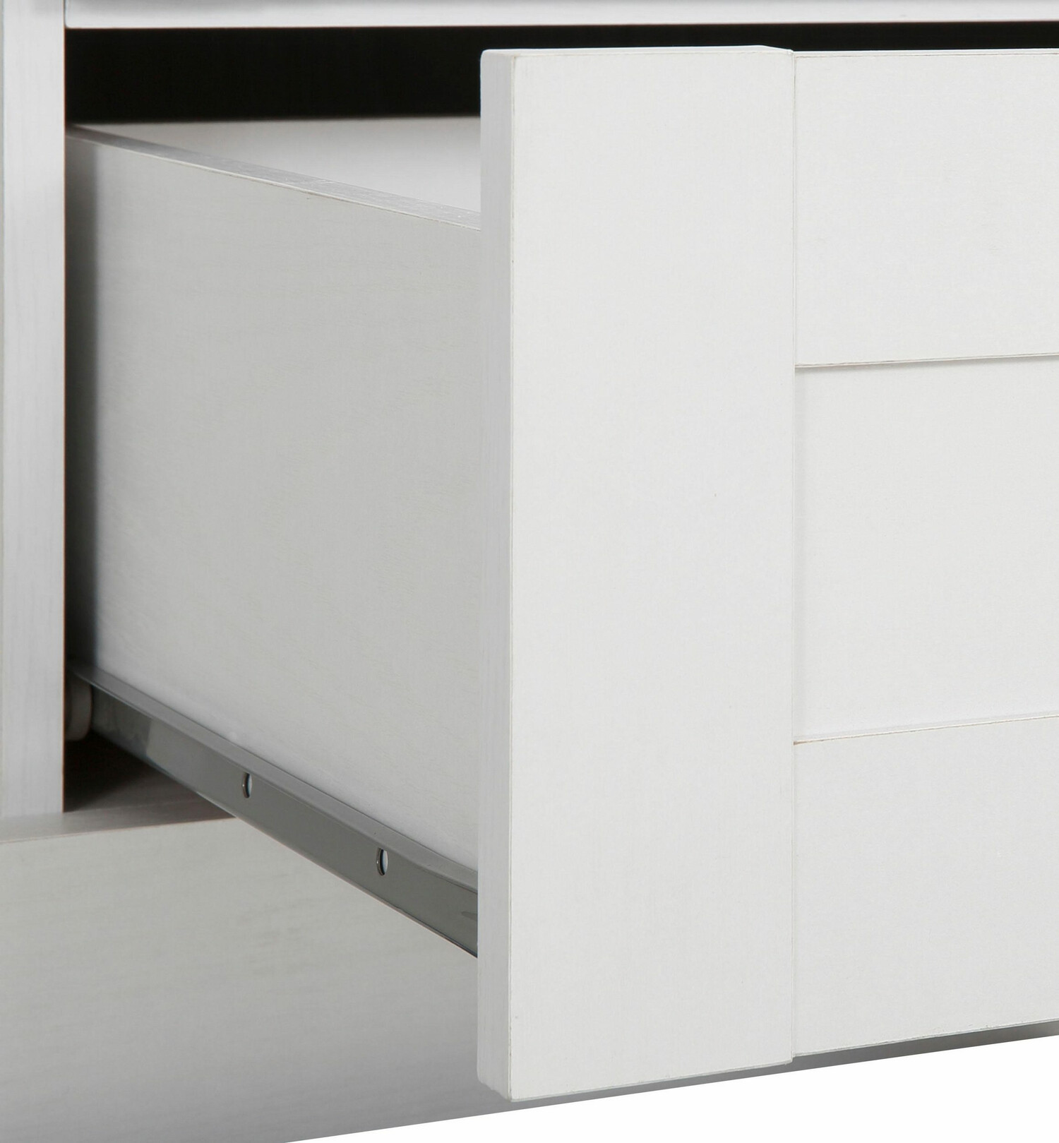 Komoda Lirveri 102 (Bijela + Svijetli hrast)