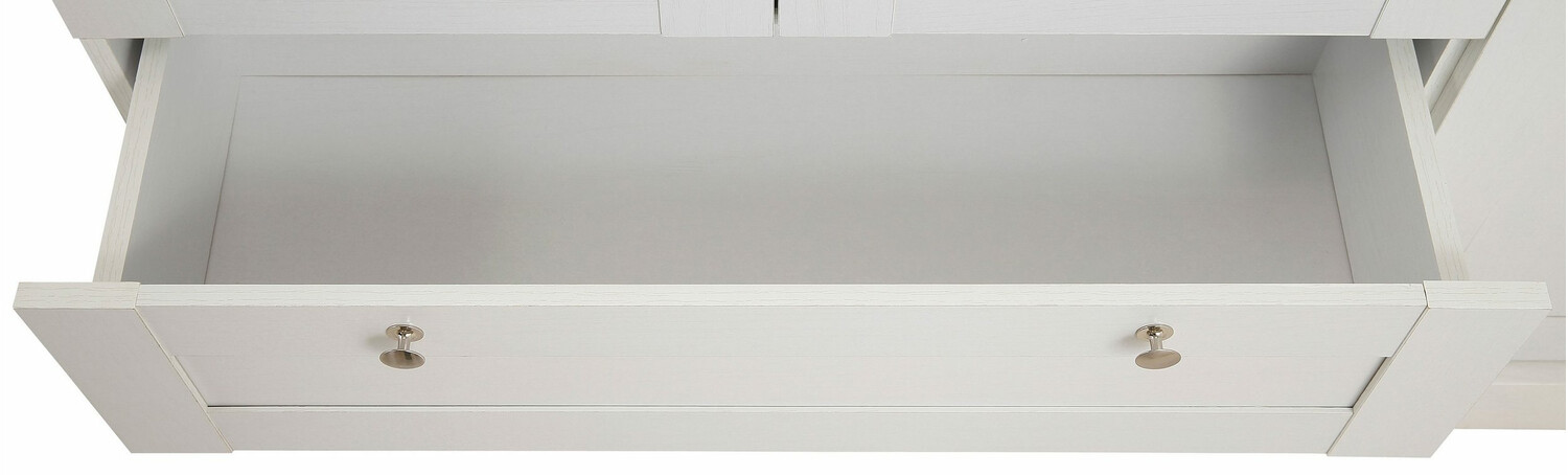 Komoda Lirveri 103 (Bijela + Lagani hrast)