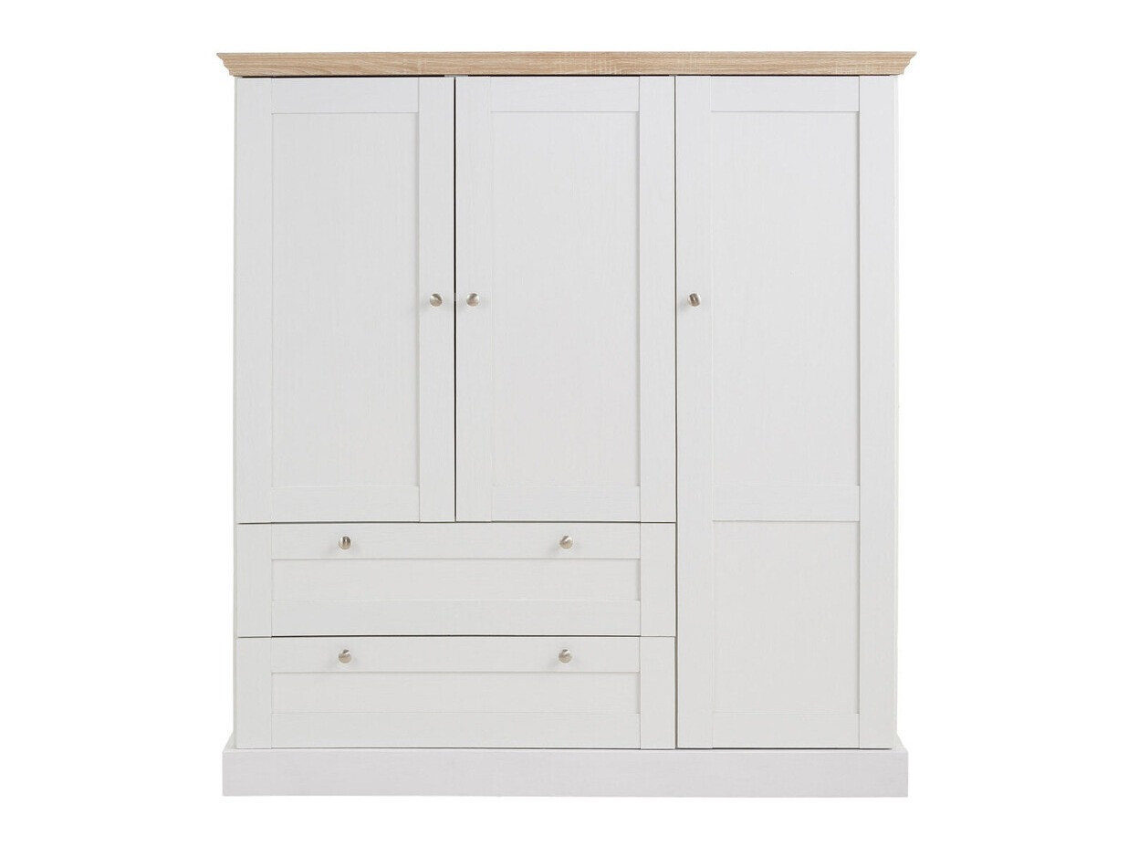 Komoda Lirveri 103 (Bijela + Lagani hrast)