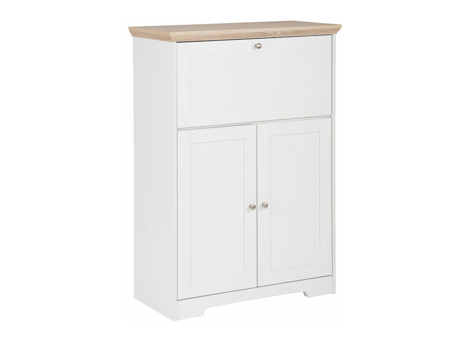 Ormarić Odemela 107 (Bijela + Svijetli hrast)