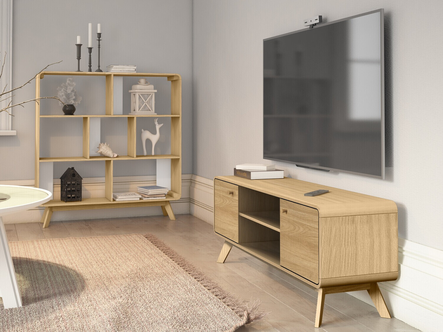 TV stol Elbtena 107 (Hrast)