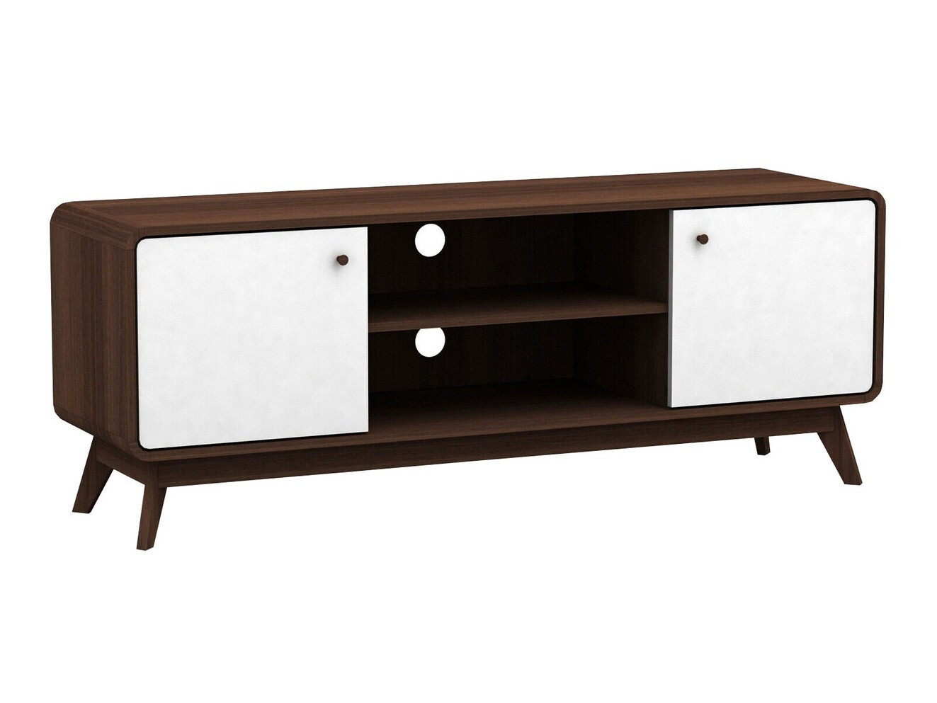 TV stol Elbtena 107 (Orah + Bijela)