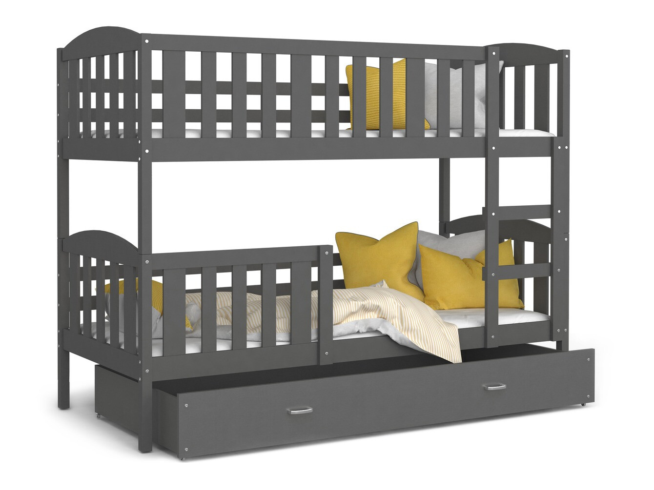 Dvokatan krevet Aurora 107 (Siva)