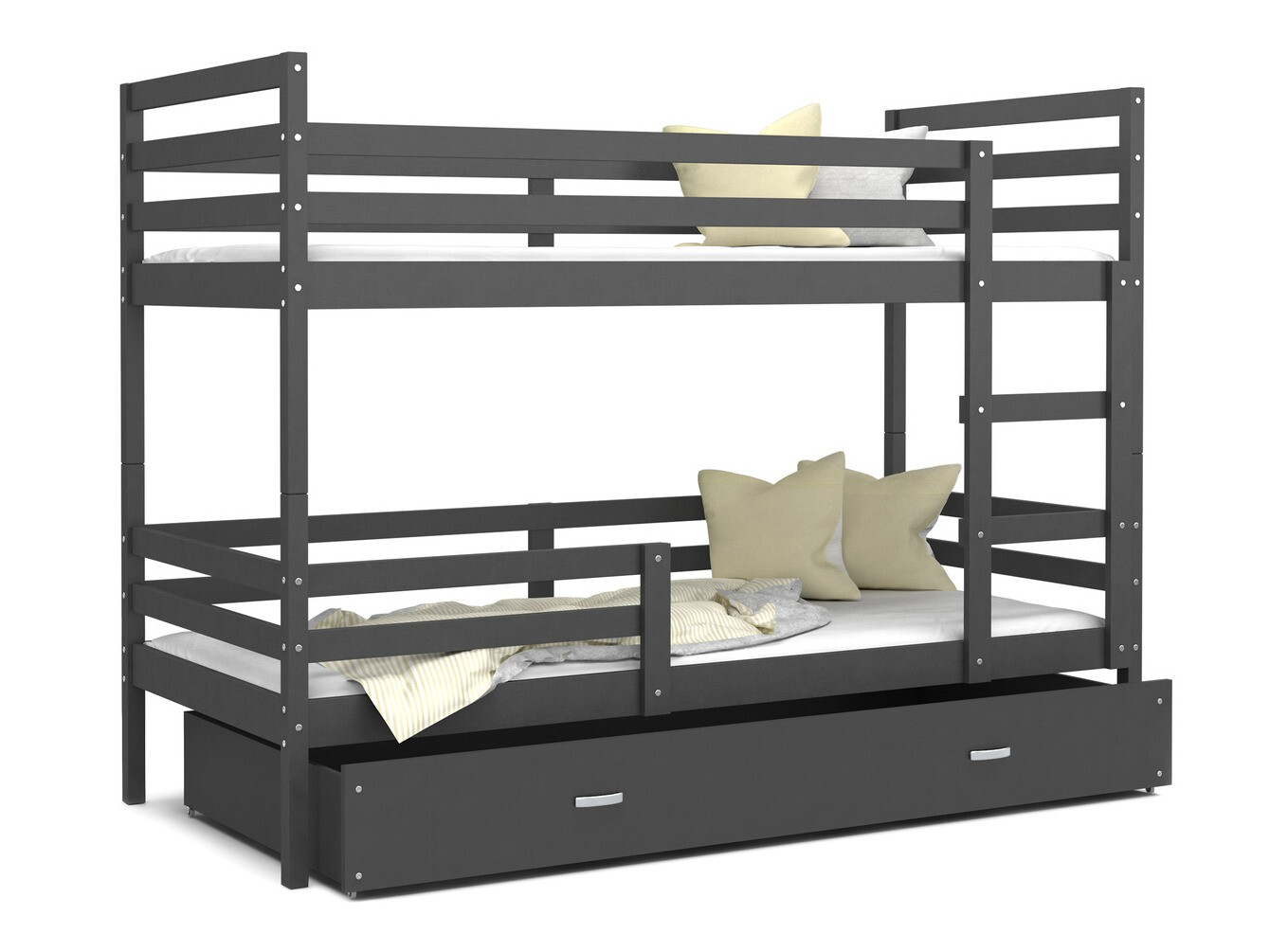 Dvokatan krevet Aurora 108 (Siva)