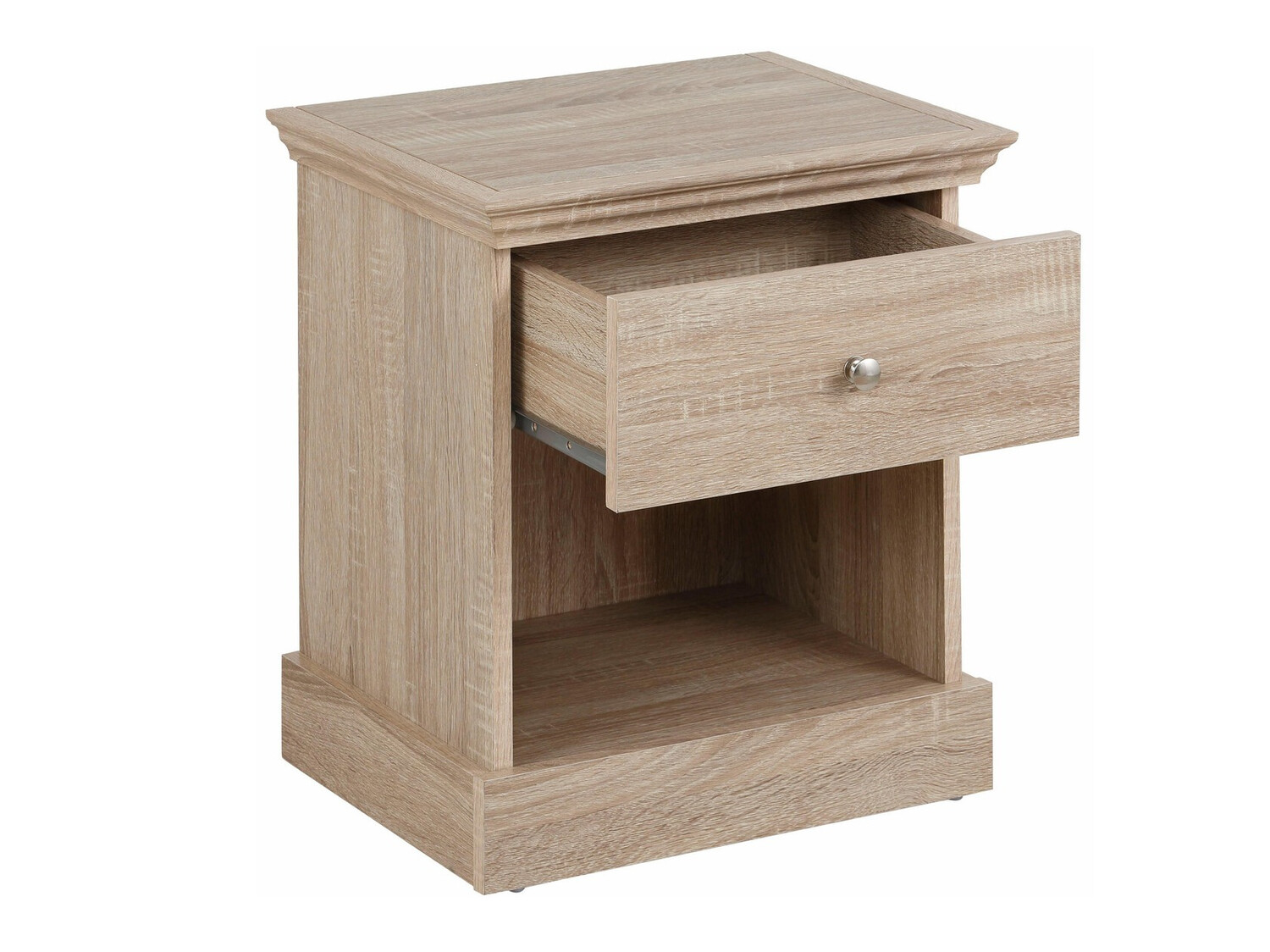 Noćni ormarić Lirveri 111 (Svijetli hrast)