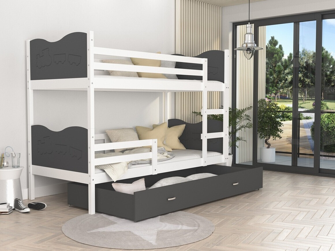 Dvokatan krevet Aurora 110 (Bijela)