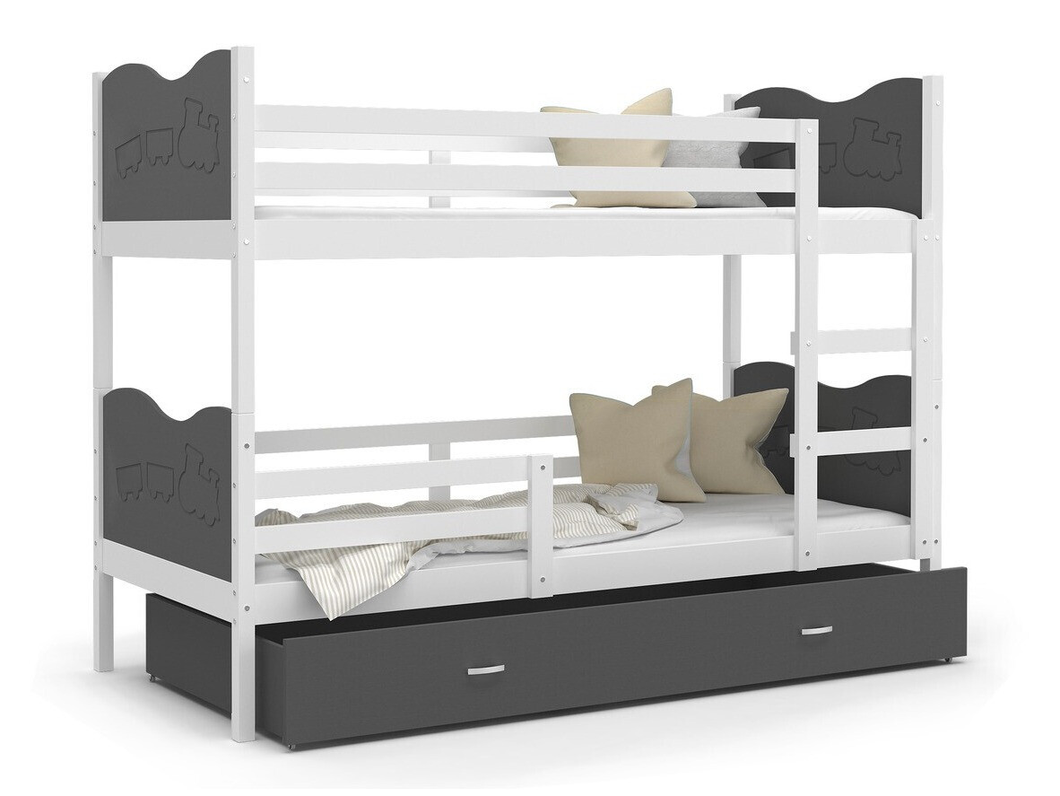 Dvokatan krevet Aurora 112 (Bijela)