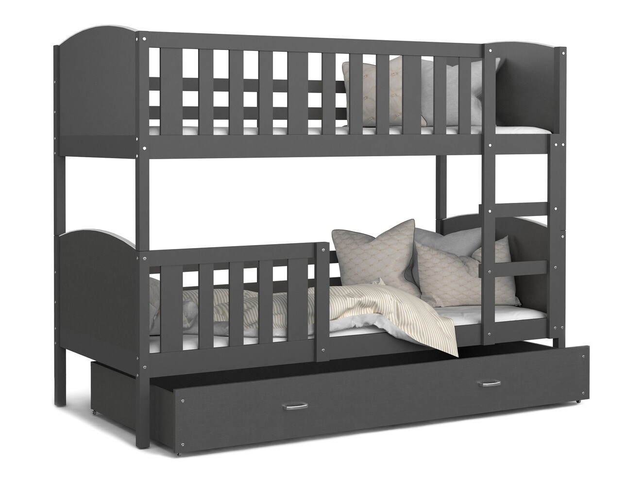 Dvokatan krevet Aurora 113 (Siva)