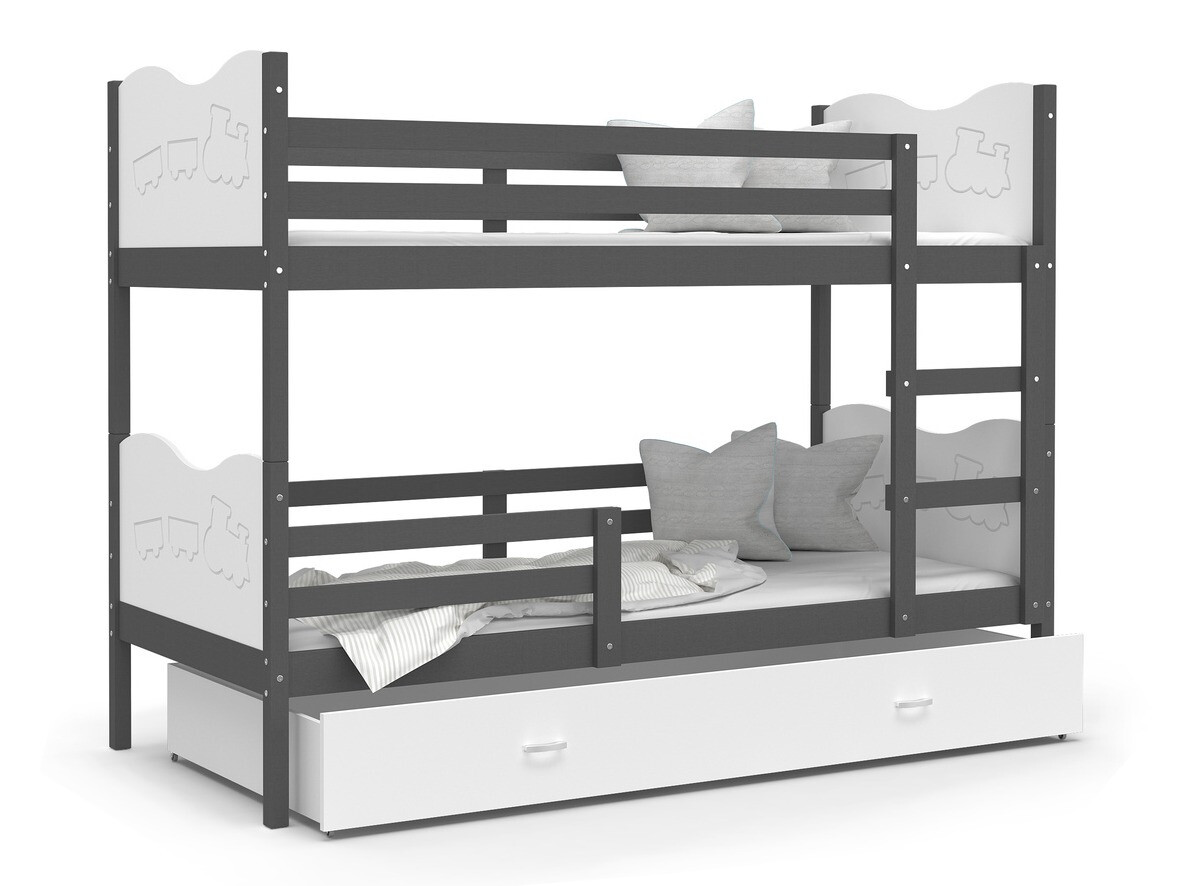 Krevet na kat Aurora 111 (Siva)