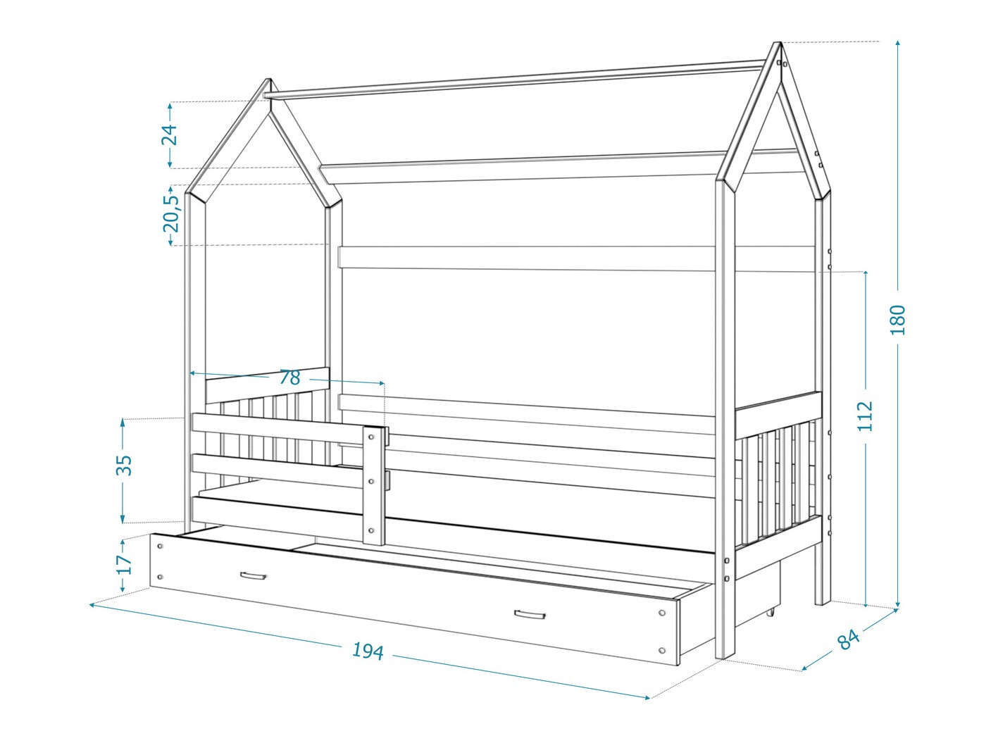 Krevet Aurora 123 (Bor)