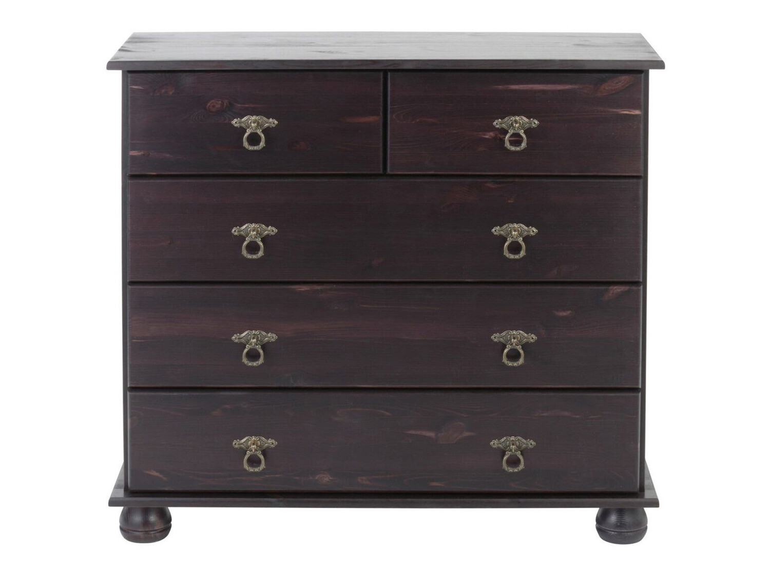 Komoda Nolcore 102 (Tamno smeđa)