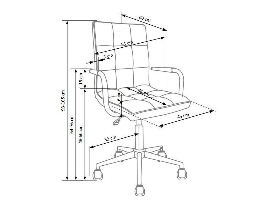 Dječja stolica Houston 565 (Bijela)