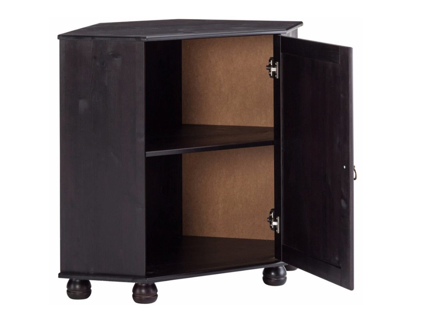 Kutni ormarić Nolcore 105 (Tamno smeđa)