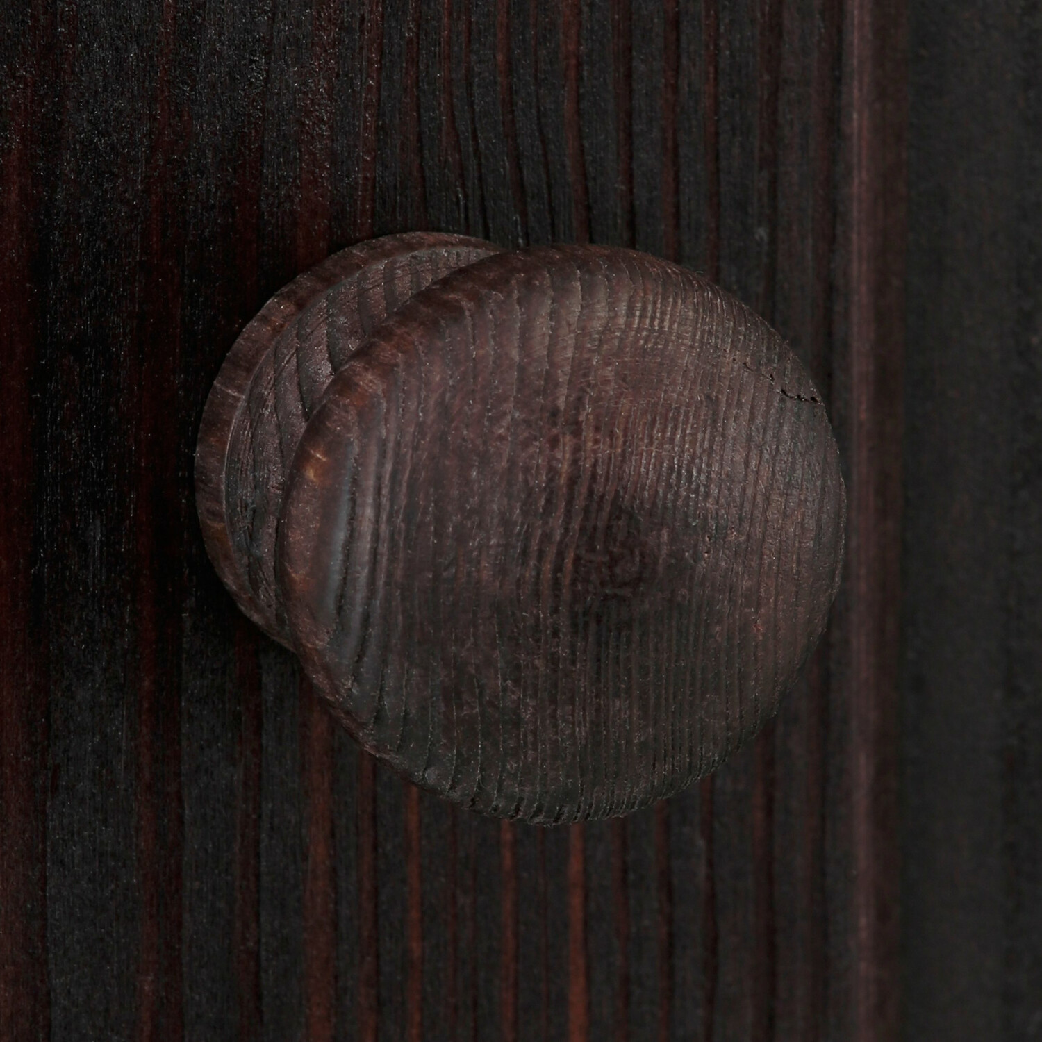 Zidna polica Elbelba 104 (Tamno smeđa)