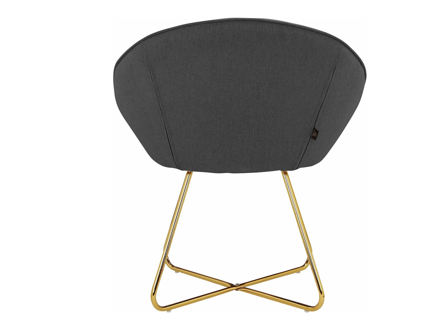 Fotelja Denton 416 (Antracit + Zlatna)