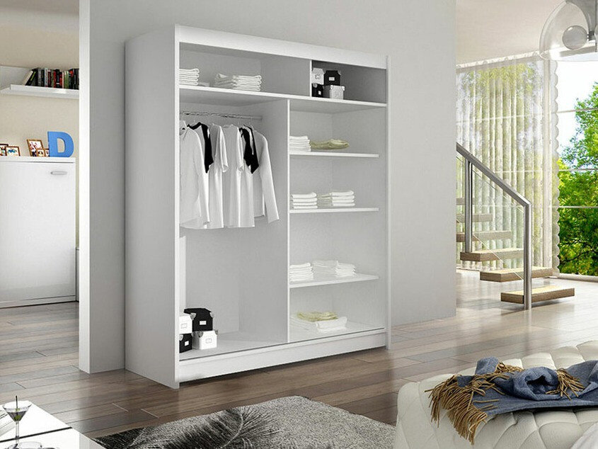 Ormar Closico 147 (Bijela + Artisan hrast)