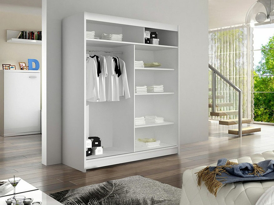 Ormar Closico Salvor II (Crna + Hrast Artisan)