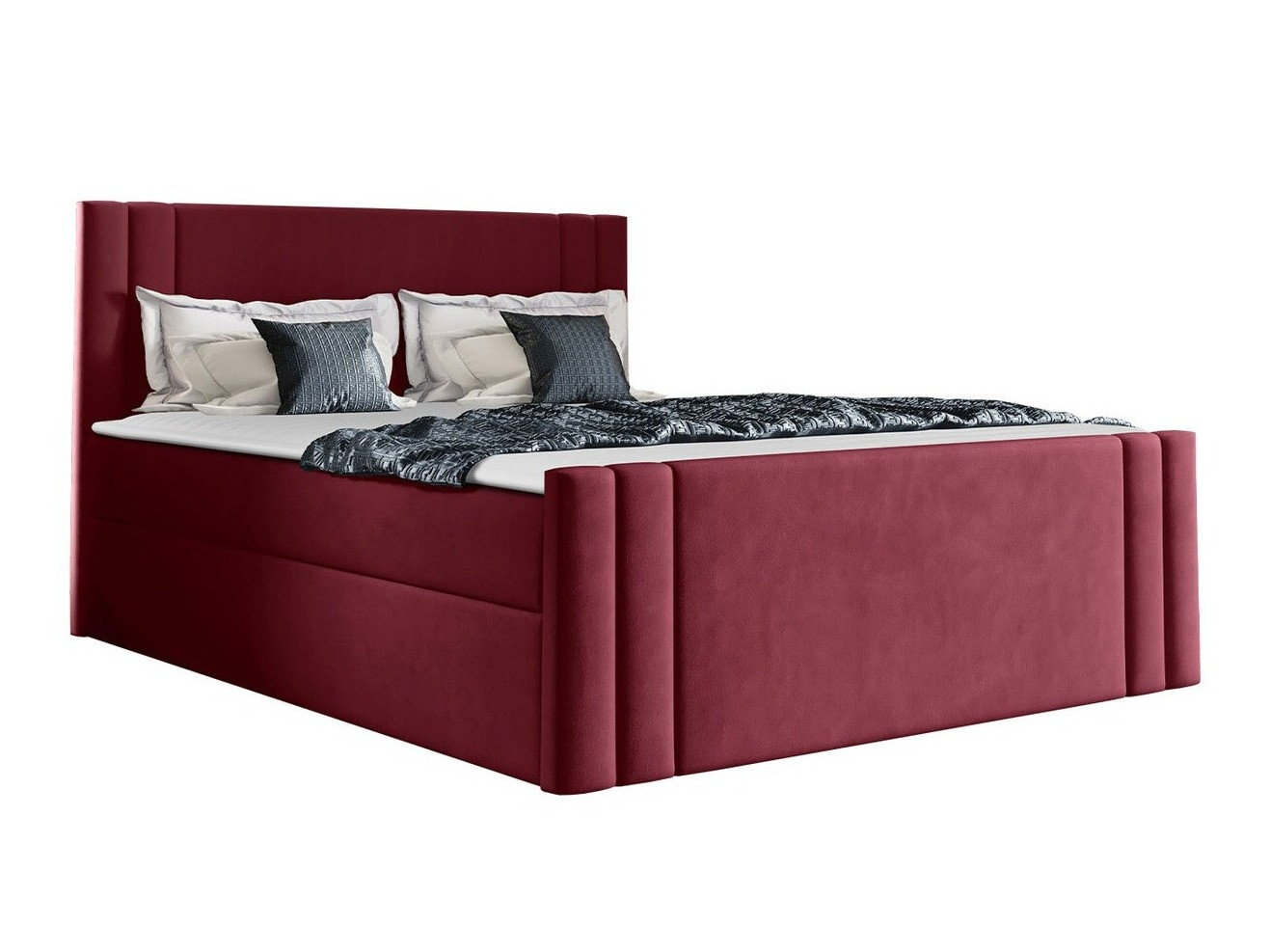 Boxspring krevet Baltimore 156 (Amor Velvet 4307)