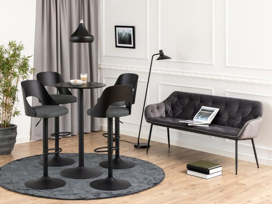 Tapecirana klupa Norsica 589 (Tamno siva)