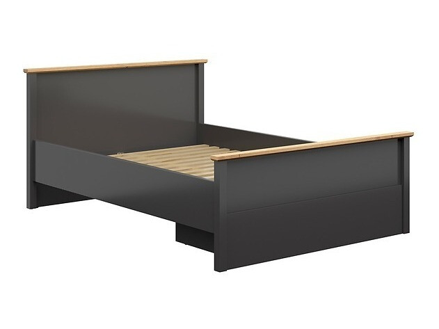 Set za spavaću sobu Sordoro 123 (Grafit + Hrast Artisan)