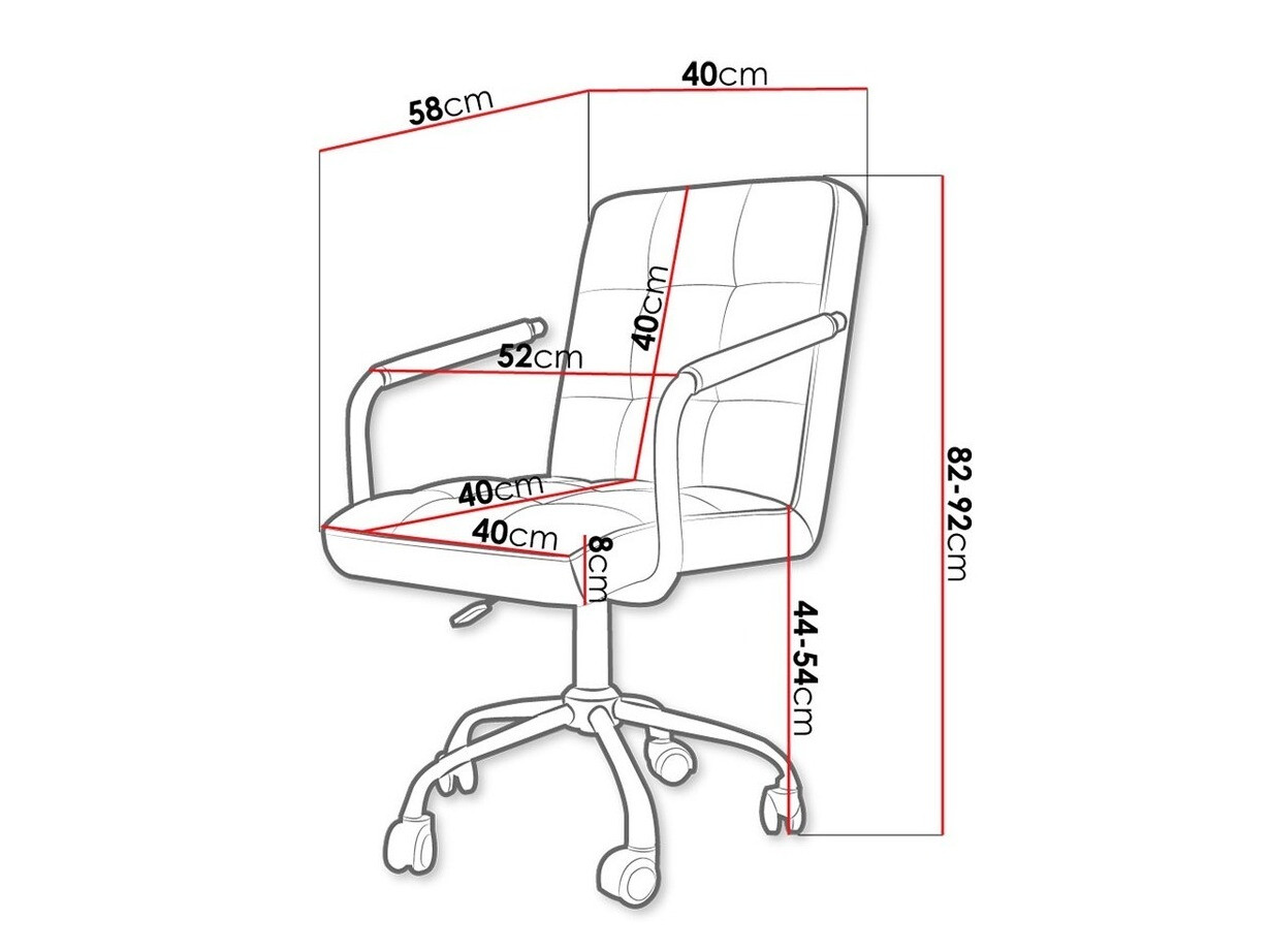 Uredska stolica Comfivo 339 (Bijela)