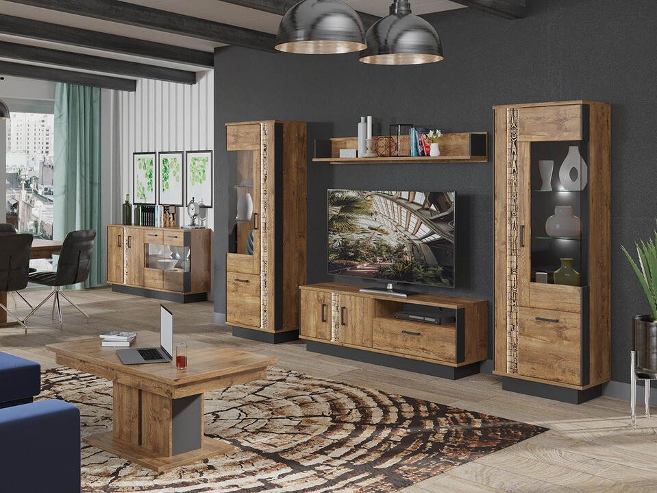 Zidna polica Dunvelo 108