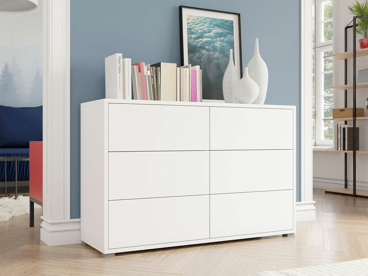 Komoda Comfivo Fersoe 103 (Bijela)