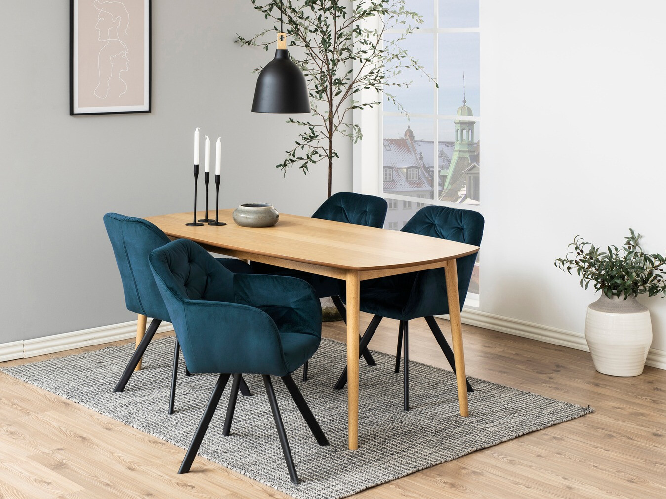 Stolica Norsica 270 (Tamno plava)