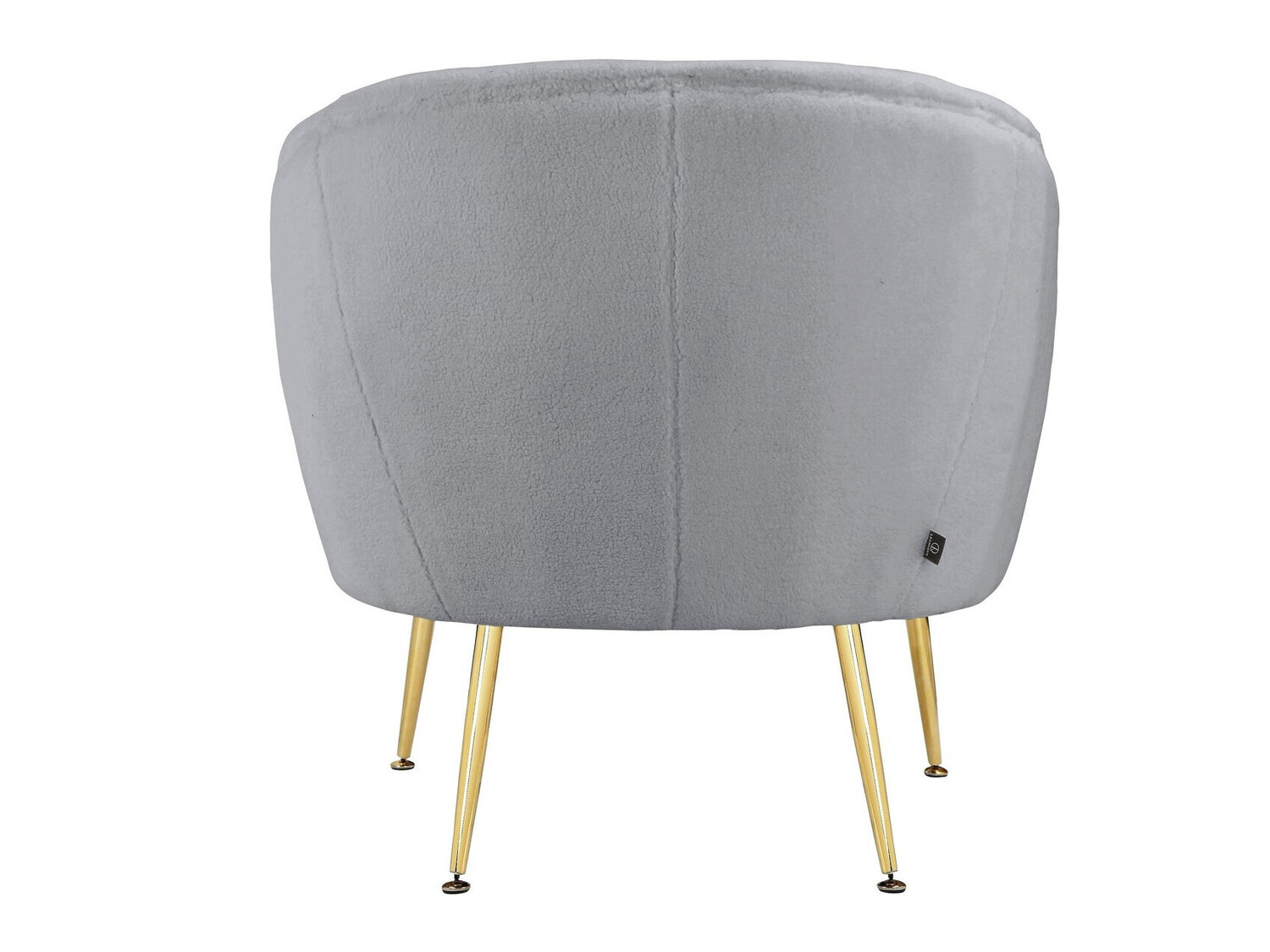 Fotelja Denton 233 (Siva + Zlatna)