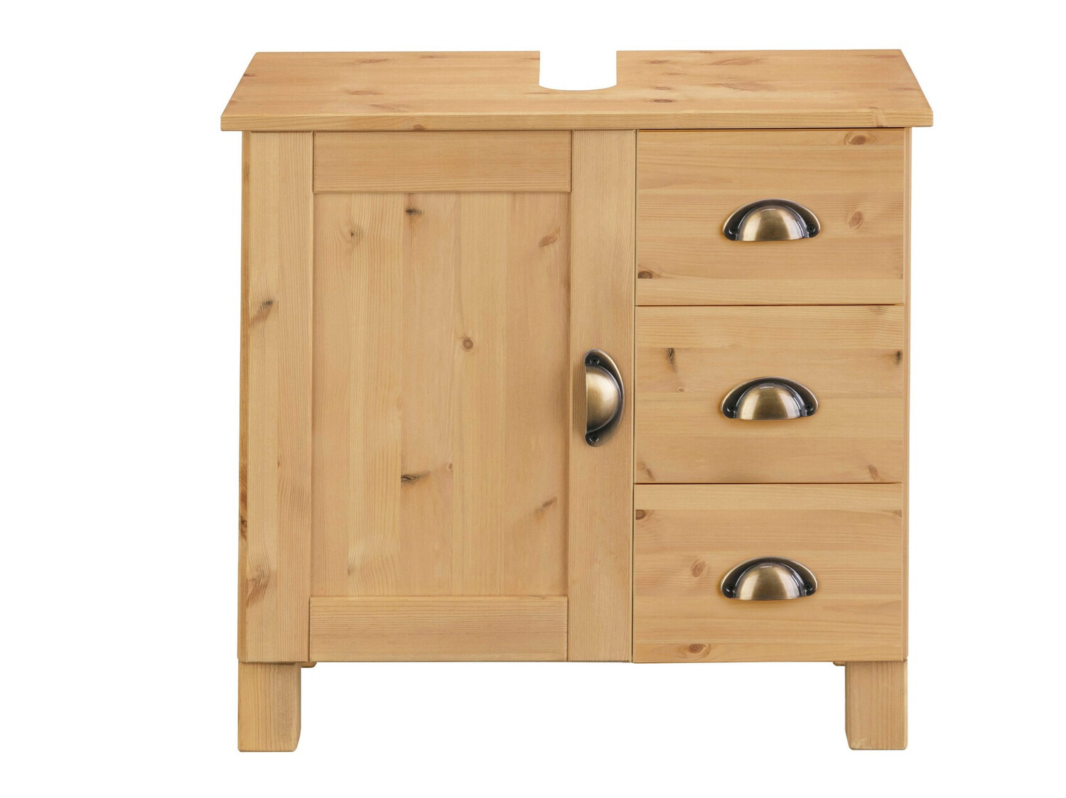 Samostojeći kupaonski ormarić za umivaonik Serelbu 101 (Bor)