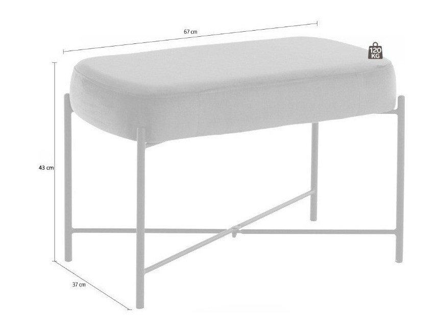 Tabure Denton 226 (Ružičasta + Crna)