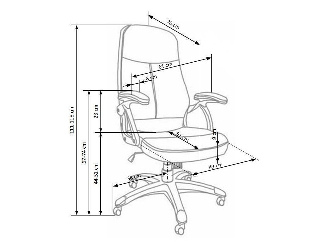 Uredska stolica Houston 190