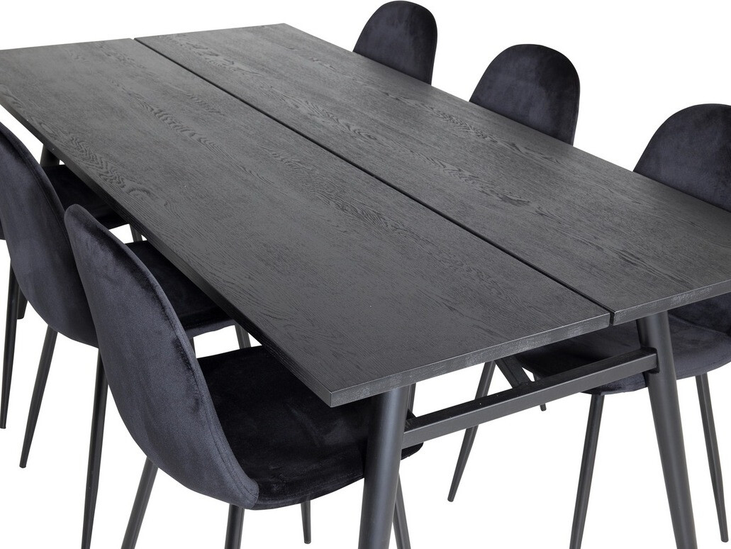 Blagovaonski set Dallas 1786 (Crna)