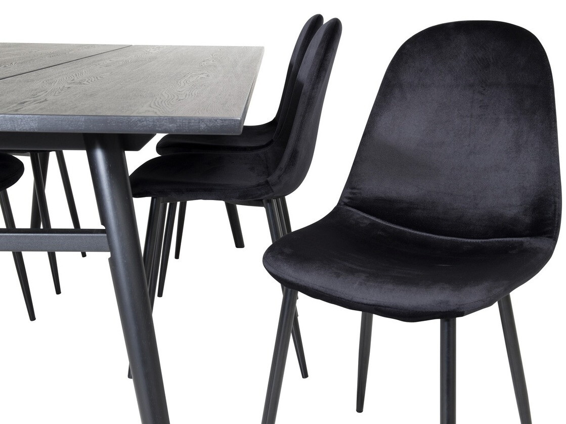 Blagovaonski set Dallas 1786 (Crna)