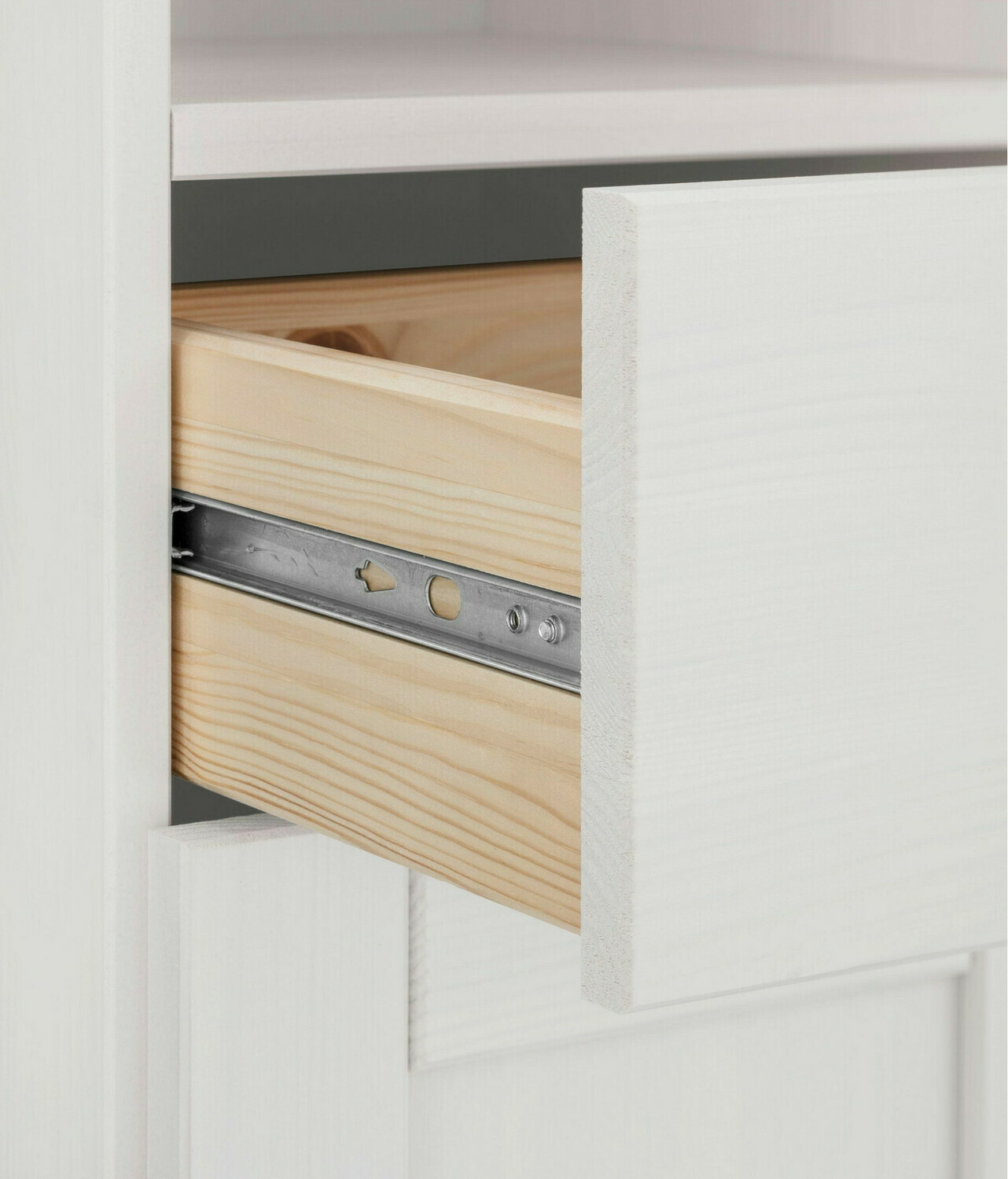 Samostojeći kupaonski ormarić Serelbu 105 (Bijela + Svijetlo smeđa)