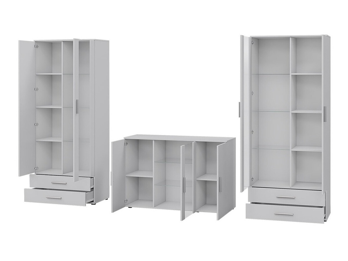 Set za dnevni boravak Tornola 111 (Hrast Lefkas + Crna)