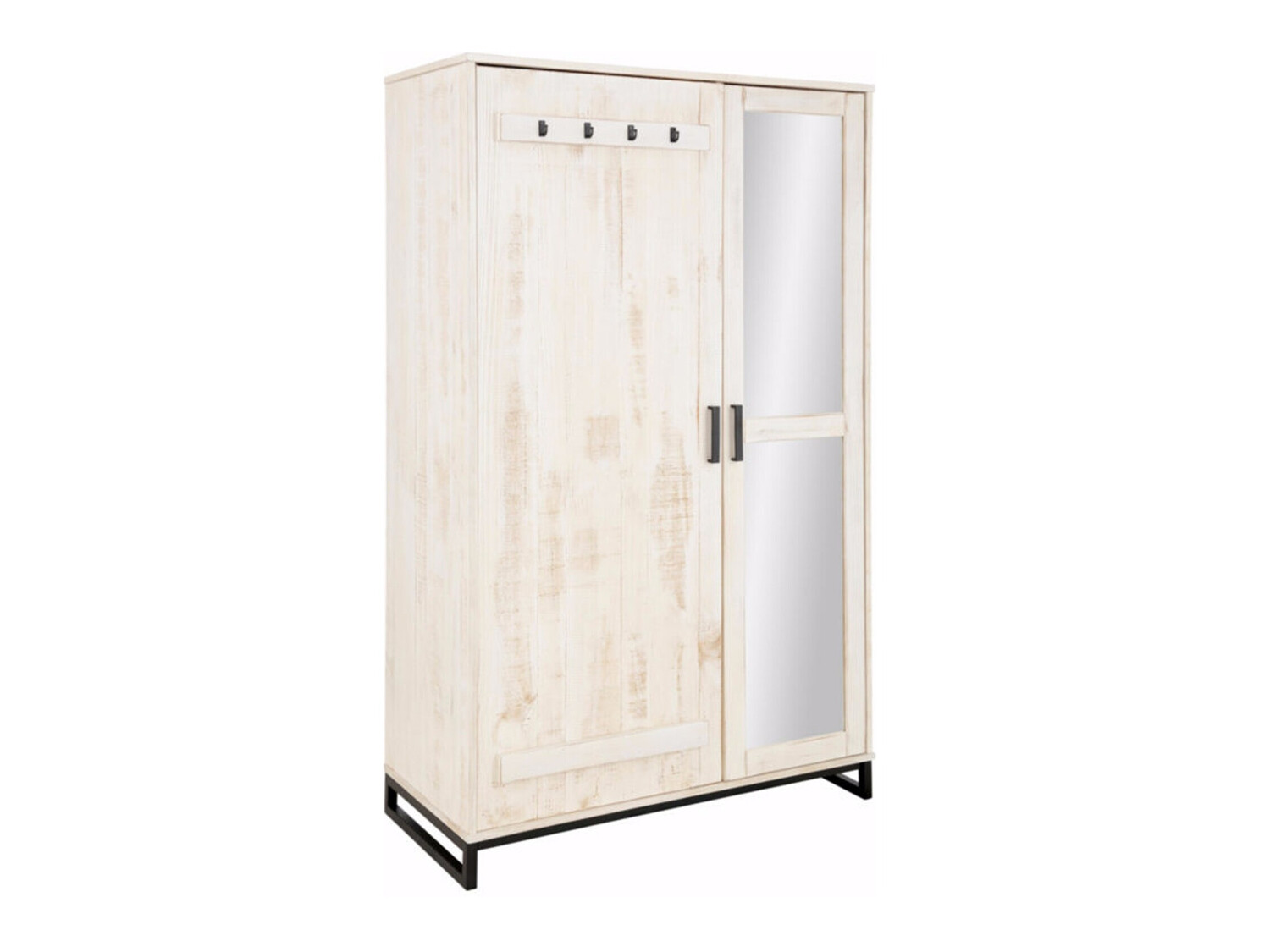 Ormar Denton 219 (Starinska bijela + Crna)