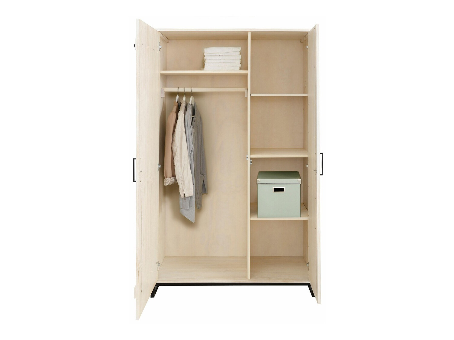 Ormar Denton 219 (Starinska bijela + Crna)