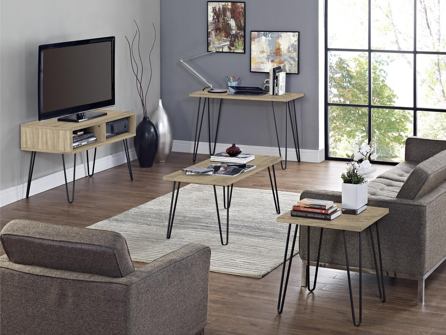 TV stol Tulsa 119 (Hrast)