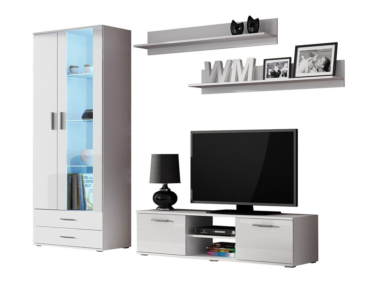 Dnevni boravak Tornola 117 (Bijela + Sjajno bijela)