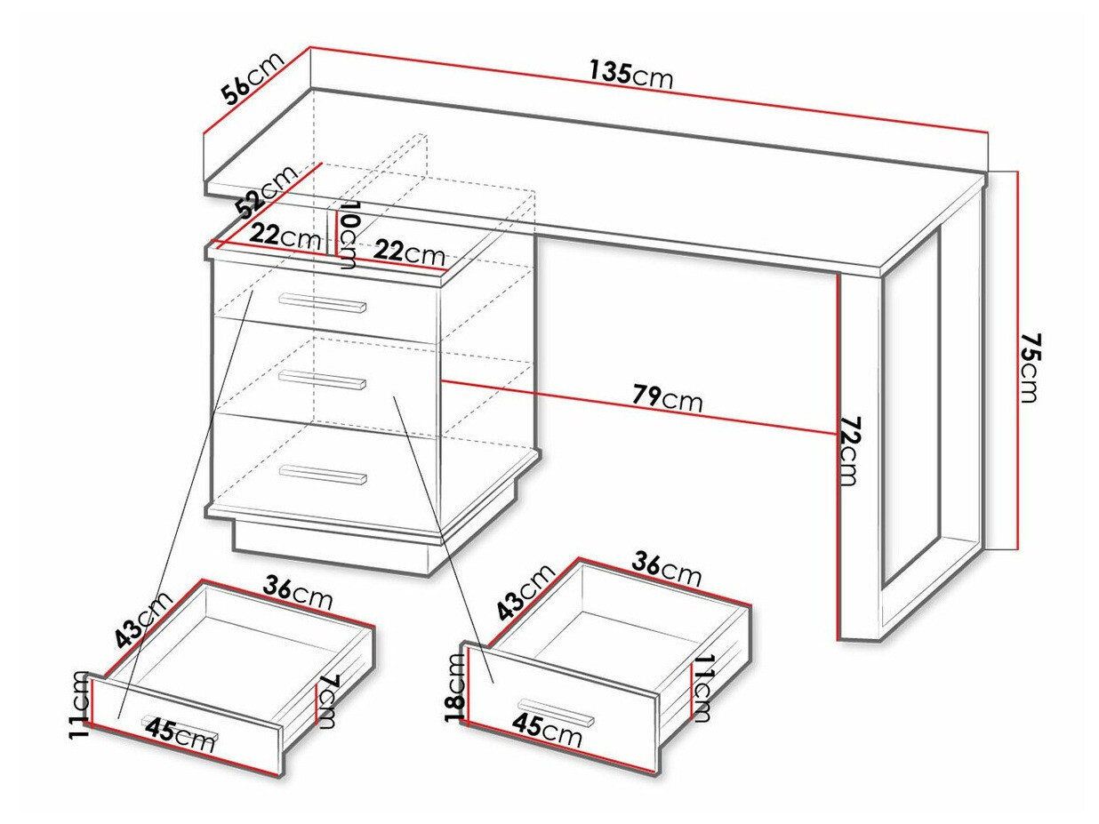 Uredski stol Tenodeu 107