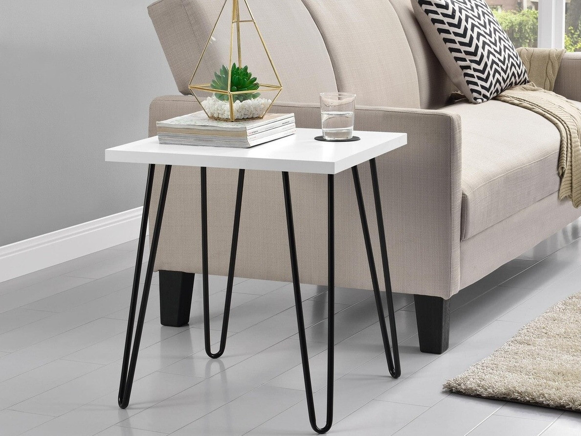 Pomoćni stol Nutive 103 (Bijela)