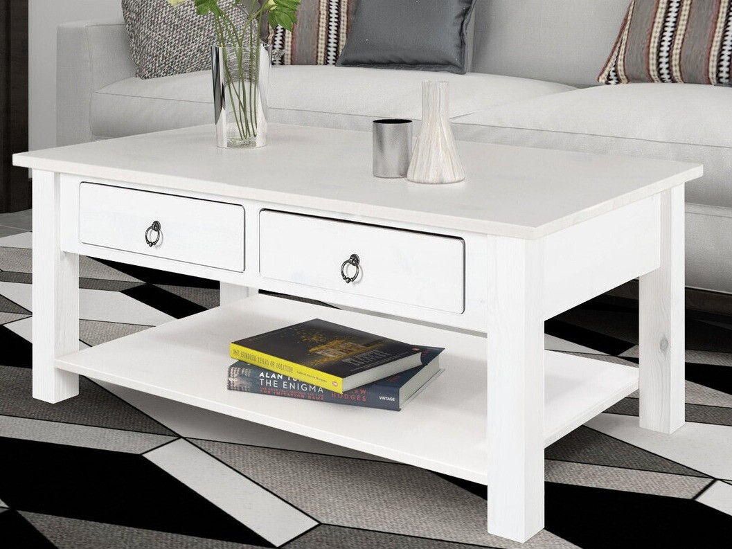 Stolić za kavu Denton 120 (Bijela)